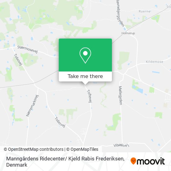 Manngårdens Ridecenter/ Kjeld Rabis Frederiksen map