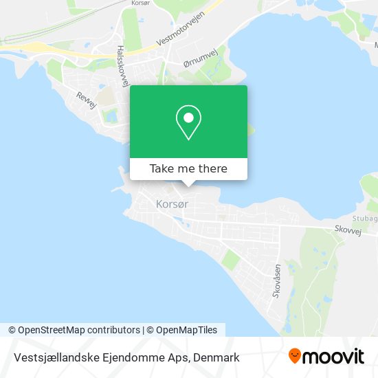 Vestsjællandske Ejendomme Aps map