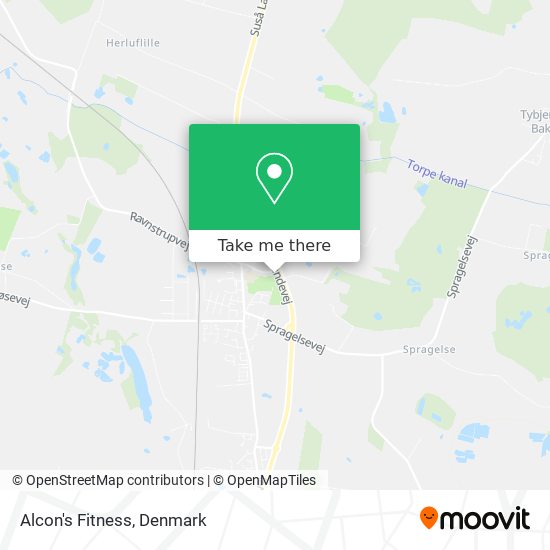 Alcon's Fitness map