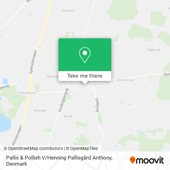 Pallis & Pollish V / Henning Pallisgård Anthony map