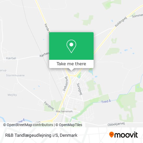 R&B Tandlægeudlejning i/S map