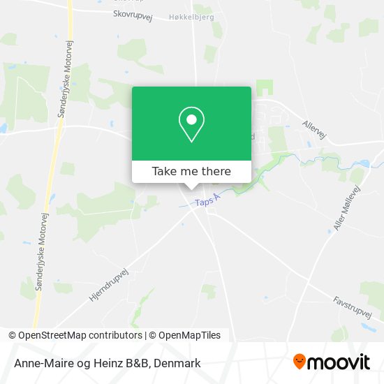 Anne-Maire og Heinz B&B map