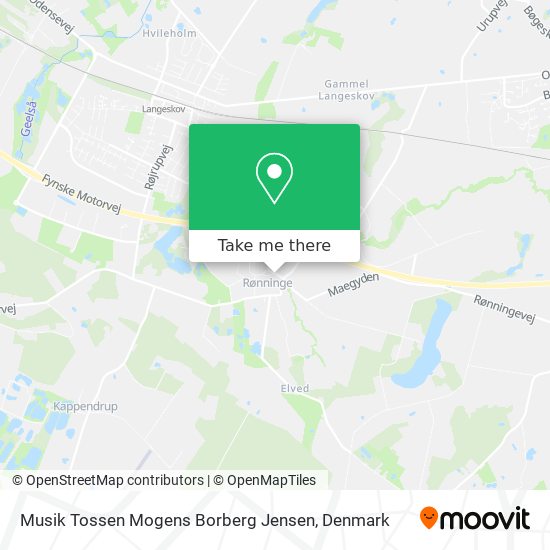 Musik Tossen Mogens Borberg Jensen map