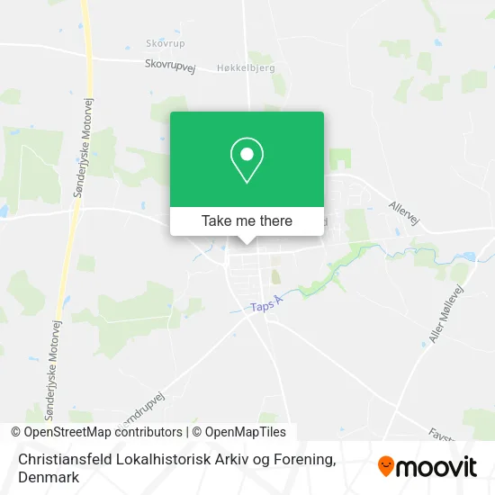 Christiansfeld Lokalhistorisk Arkiv og Forening map