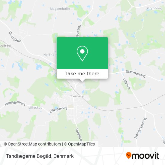 Tandlægerne Bøgild map