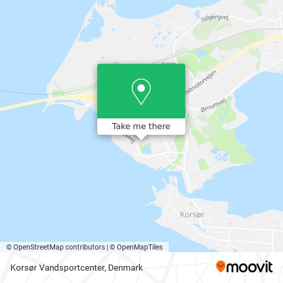 Korsør Vandsportcenter map