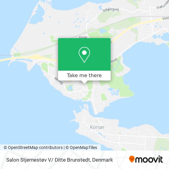 Salon Stjernestøv V/ Ditte Brunstedt map