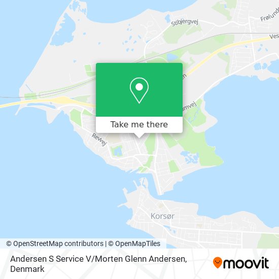 Andersen S Service V / Morten Glenn Andersen map