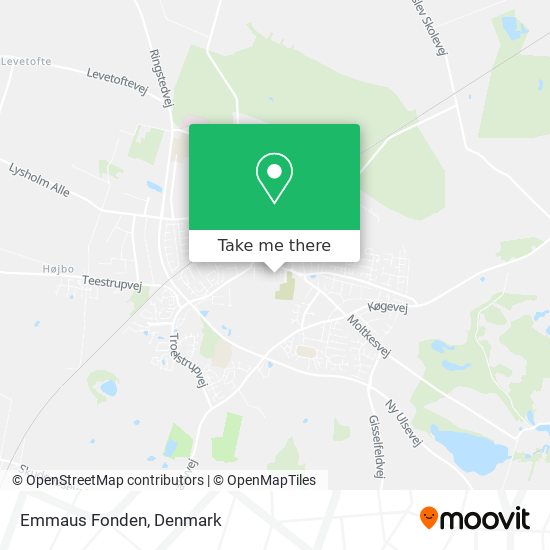 Emmaus Fonden map