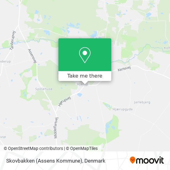 Skovbakken (Assens Kommune) map