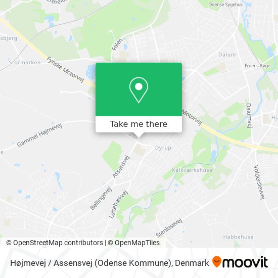 Højmevej / Assensvej (Odense Kommune) map