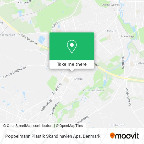 Pöppelmann Plastik Skandinavien Aps map