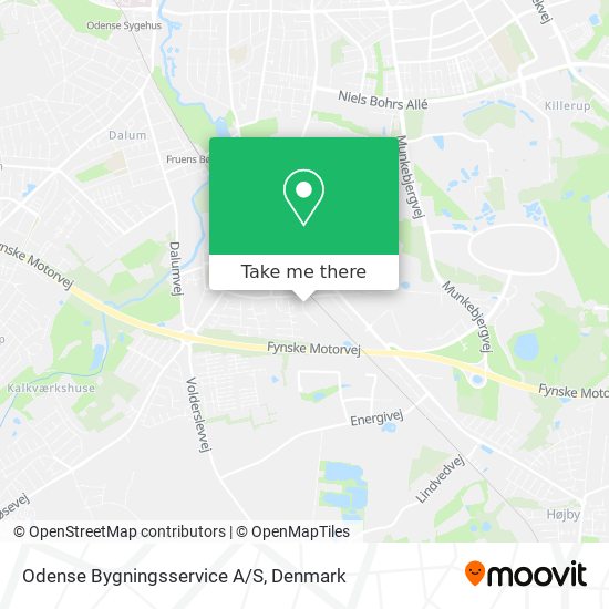 Odense Bygningsservice A/S map