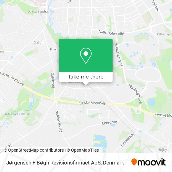 Jørgensen F Bøgh Revisionsfirmaet ApS map