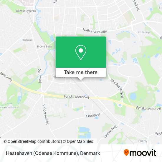 Hestehaven (Odense Kommune) map