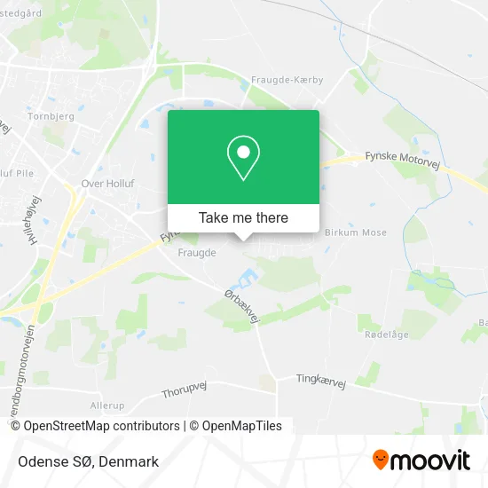 Odense SØ map