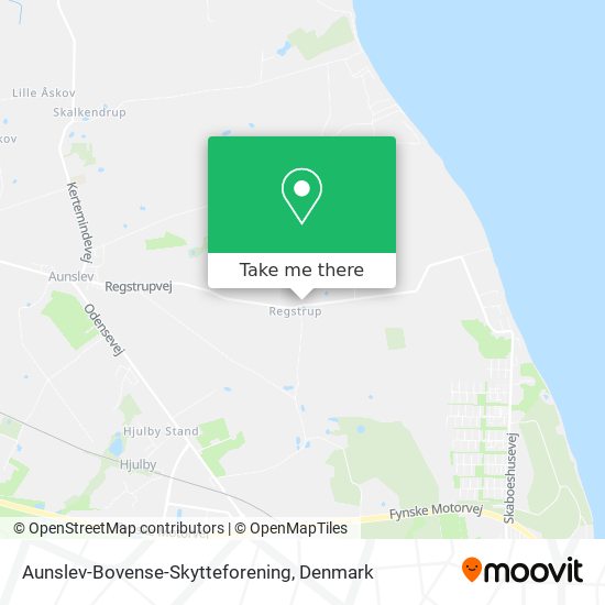 Aunslev-Bovense-Skytteforening map