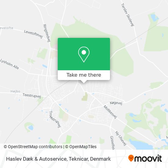 Haslev Dæk & Autoservice, Teknicar map