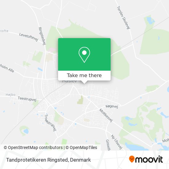 Tandprotetikeren Ringsted map