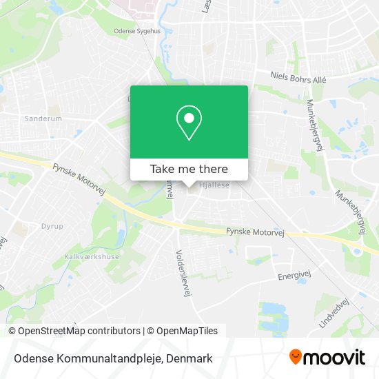 Odense Kommunaltandpleje map