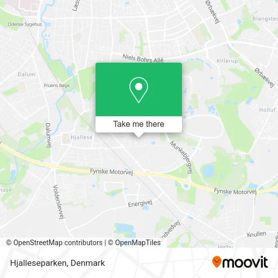Hjalleseparken map