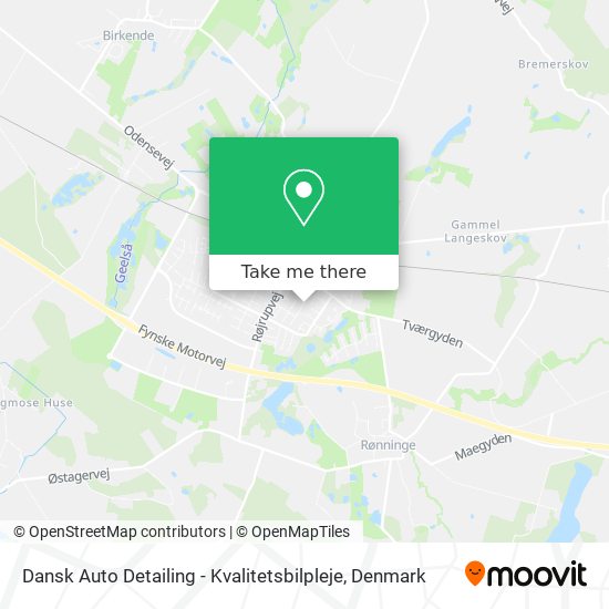 Dansk Auto Detailing - Kvalitetsbilpleje map