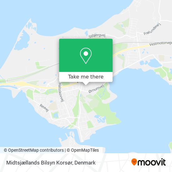 Midtsjællands Bilsyn Korsør map
