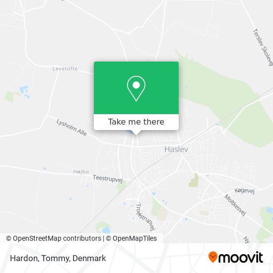 Hardon, Tommy map