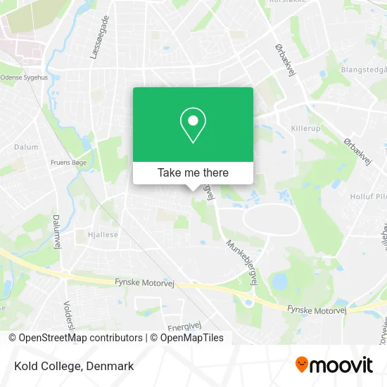 Kold College map