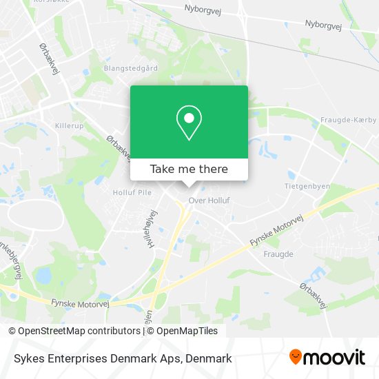 Sykes Enterprises Denmark Aps map