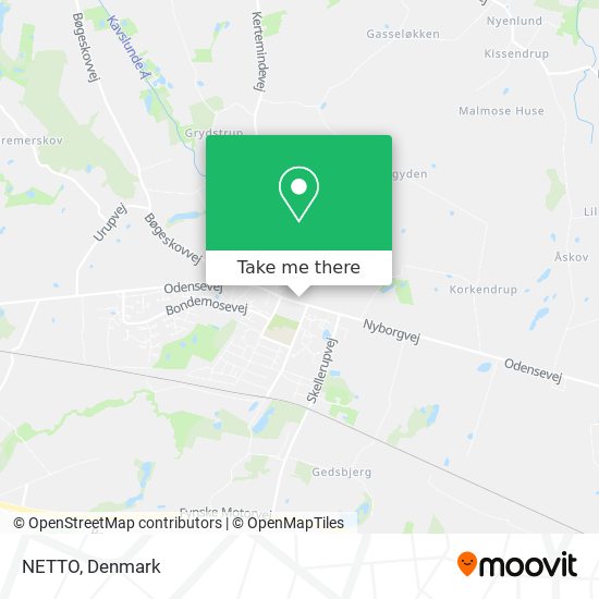 NETTO map