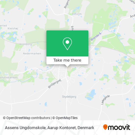 Assens Ungdomskole, Aarup Kontoret map