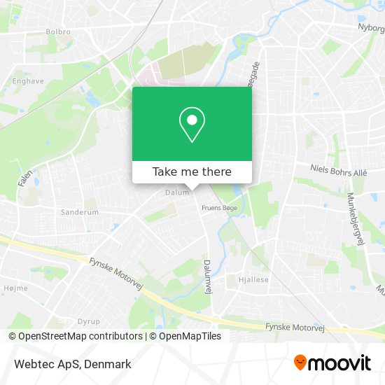 Webtec ApS map