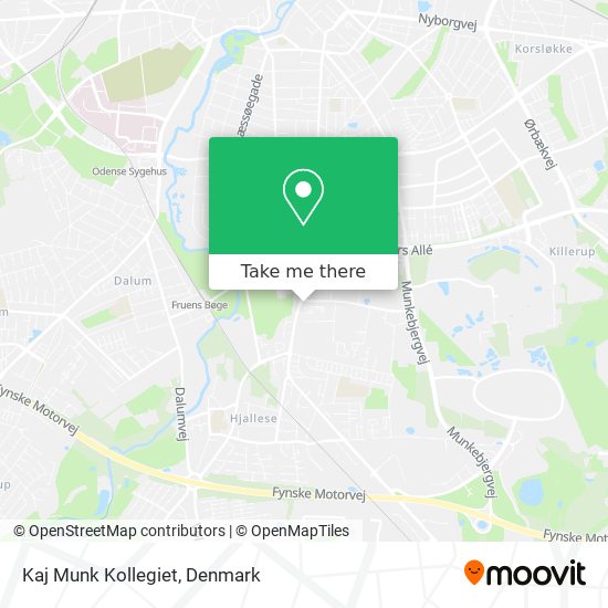 Kaj Munk Kollegiet map