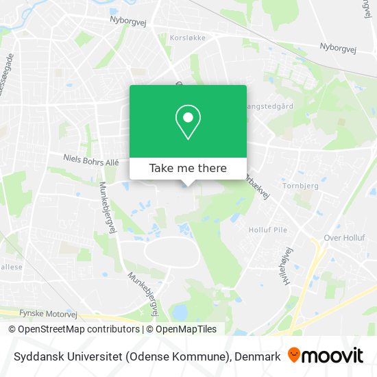 Syddansk Universitet (Odense Kommune) map