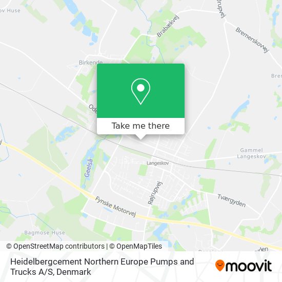 Heidelbergcement Northern Europe Pumps and Trucks A / S map