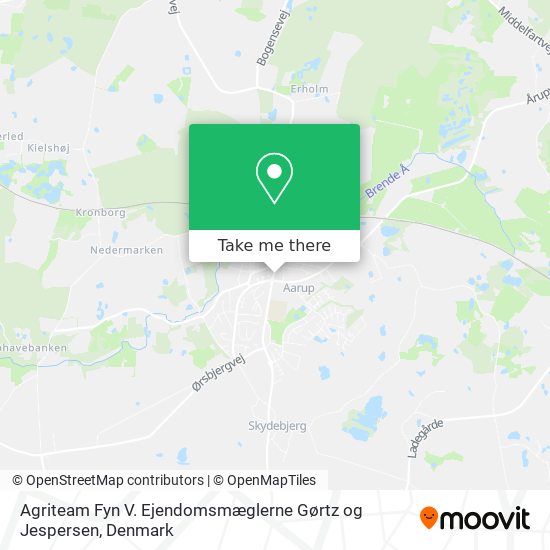 Agriteam Fyn V. Ejendomsmæglerne Gørtz og Jespersen map
