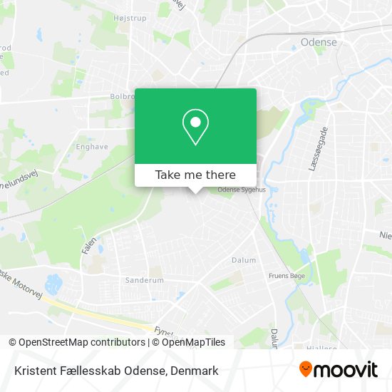 Kristent Fællesskab Odense map