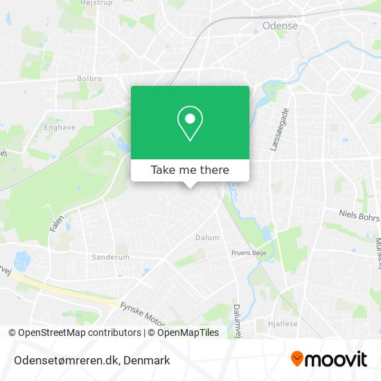 Odensetømreren.dk map
