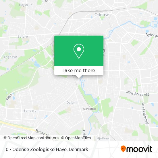 0 - Odense Zoologiske Have map