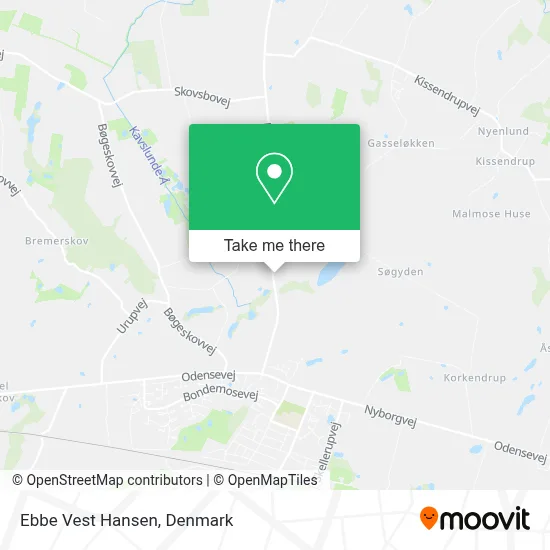 Ebbe Vest Hansen map