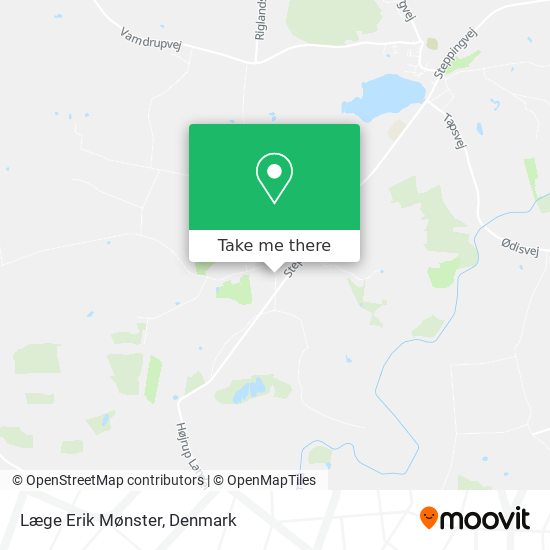 Læge Erik Mønster map