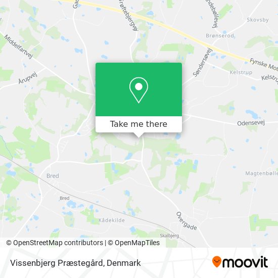 Vissenbjerg Præstegård map