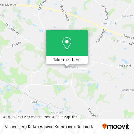 Vissenbjerg Kirke (Assens Kommune) map