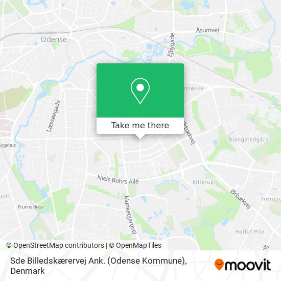 Sde Billedskærervej Ank. (Odense Kommune) map