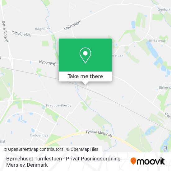 Børnehuset Tumlestuen - Privat Pasningsordning Marslev map