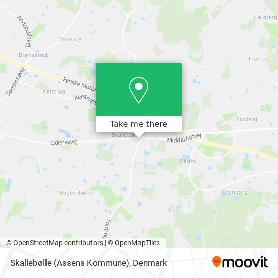 Skallebølle (Assens Kommune) map