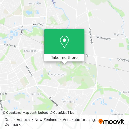 Dansk Australsk New Zealandsk Venskabsforening map