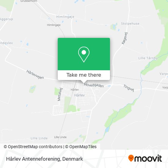 Hårlev Antenneforening map