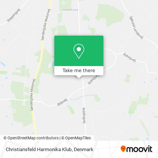 Christiansfeld Harmonika Klub map